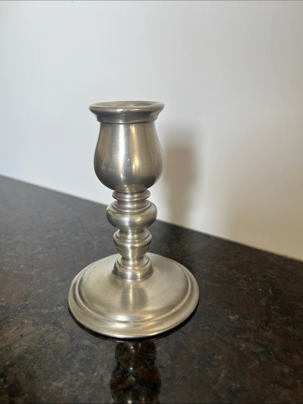 Reed and Barton Vintage Pewter Candlestick
